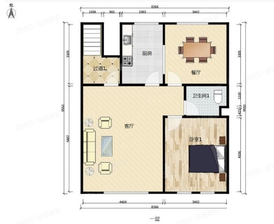 大兴区 育镇街30号及30号院3号楼11至12层1单元1101（恒盛波尔多小镇）