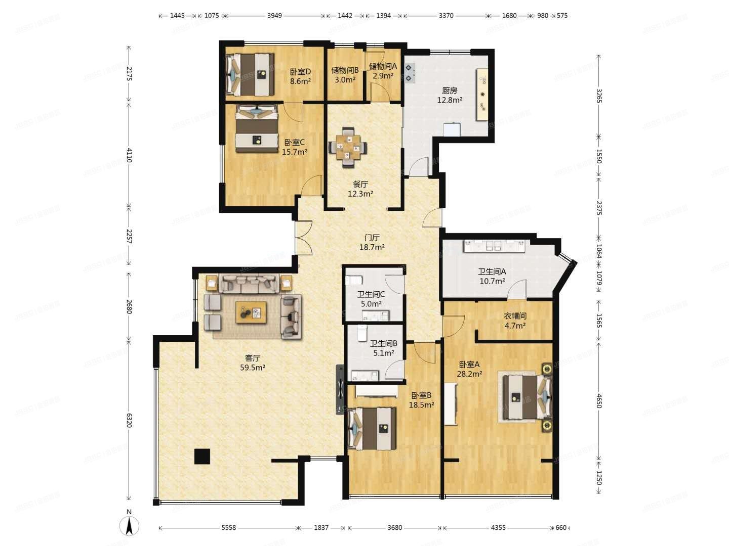 朝阳区   辛庄一街28号院8号楼10层3单元1101号（泛海国际居住区樱海园）