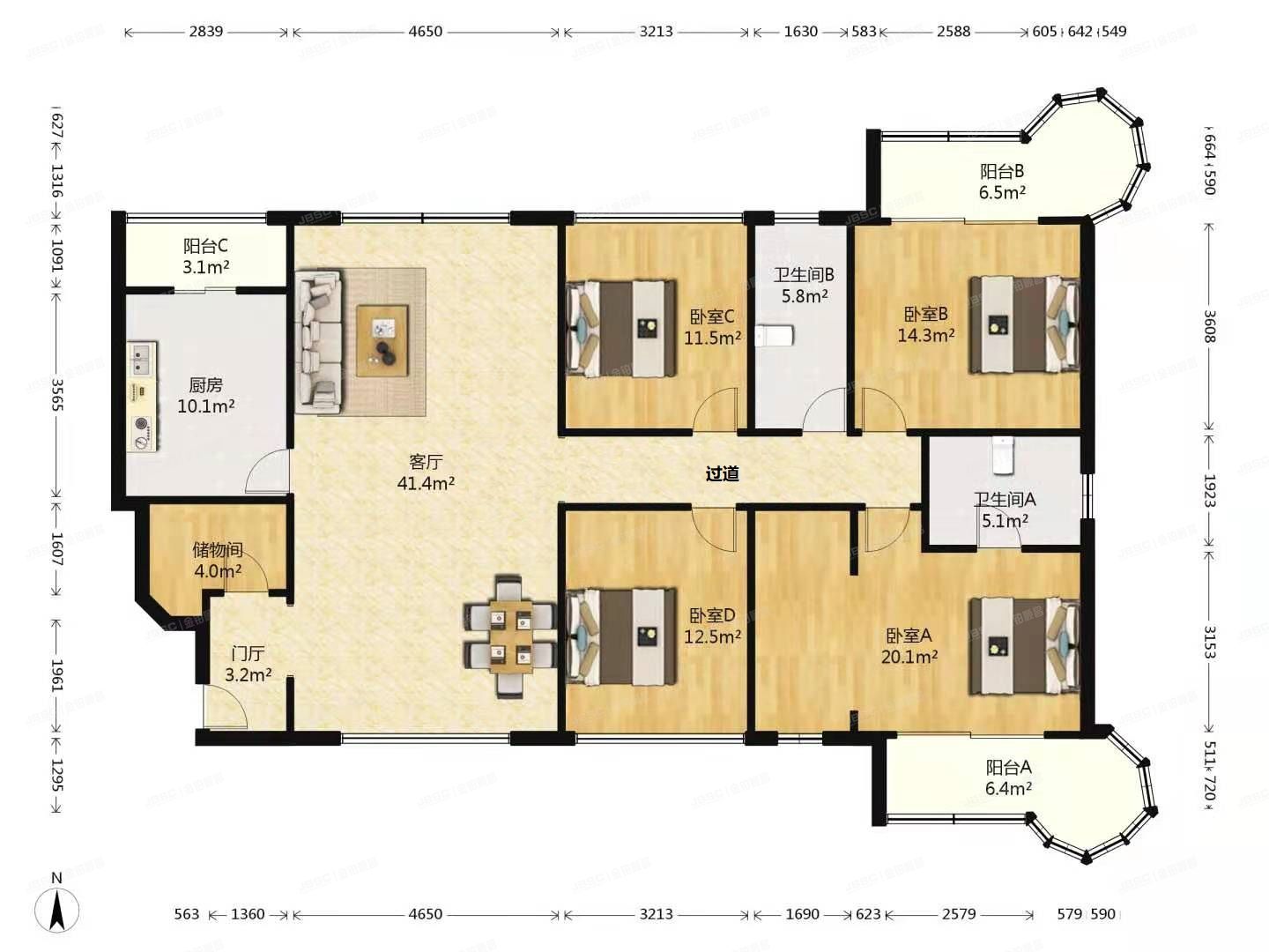 西城区 清芷园10号楼8层B座801号（清芷园）