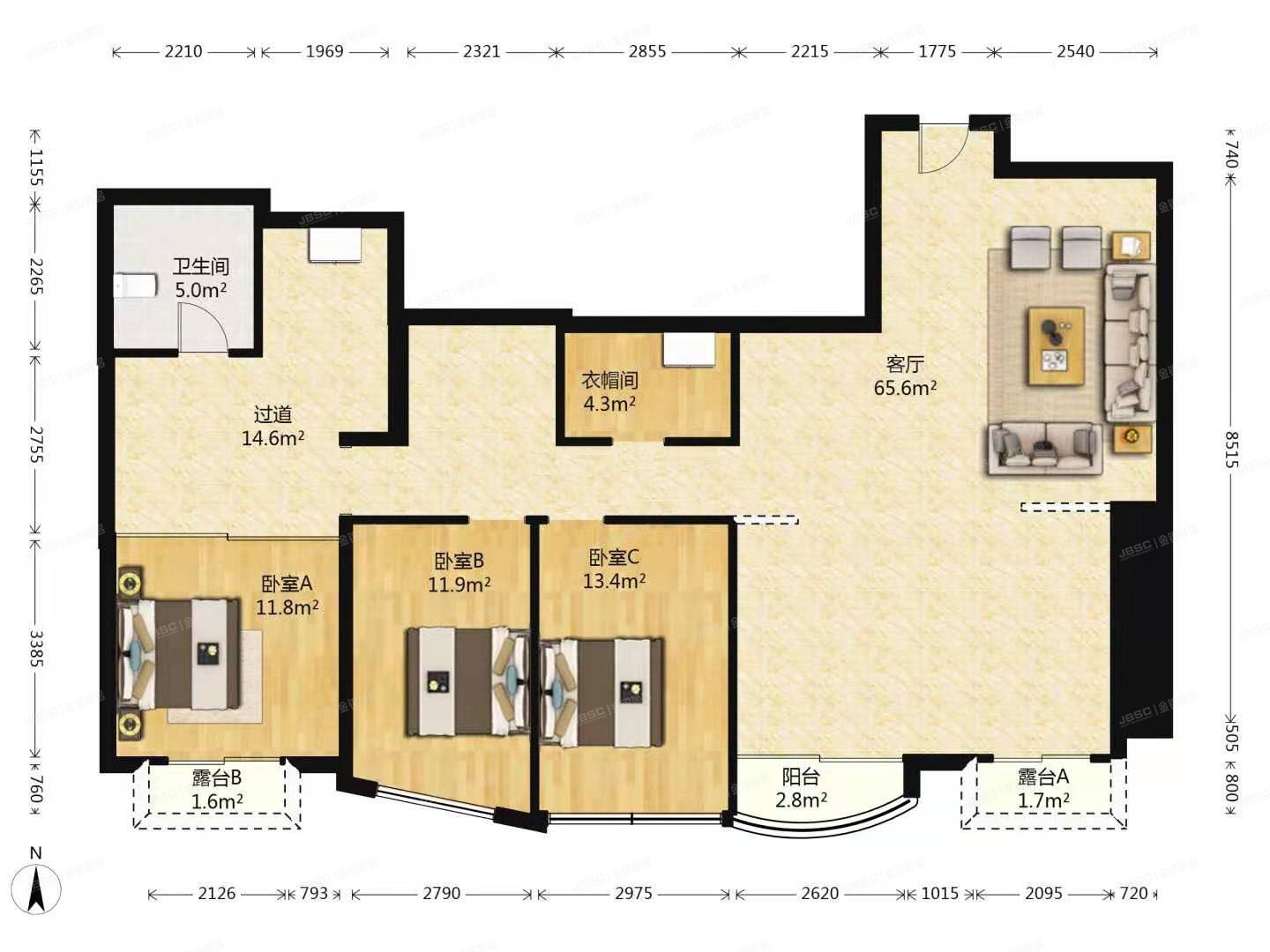 朝阳区 广渠路28号院201号楼9层1005号（珠江帝景B区）
