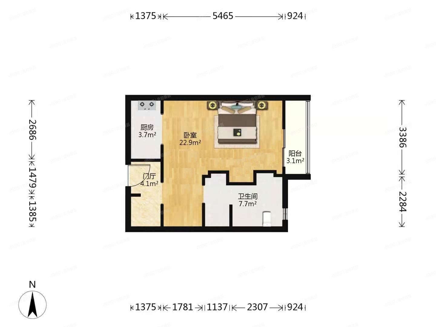 通州区 芙蓉园501号楼10层B单元1101室（月亮河城堡）