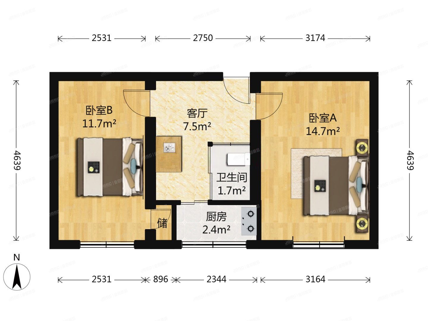 东城区 天坛东里中区11号楼3层1单元8号