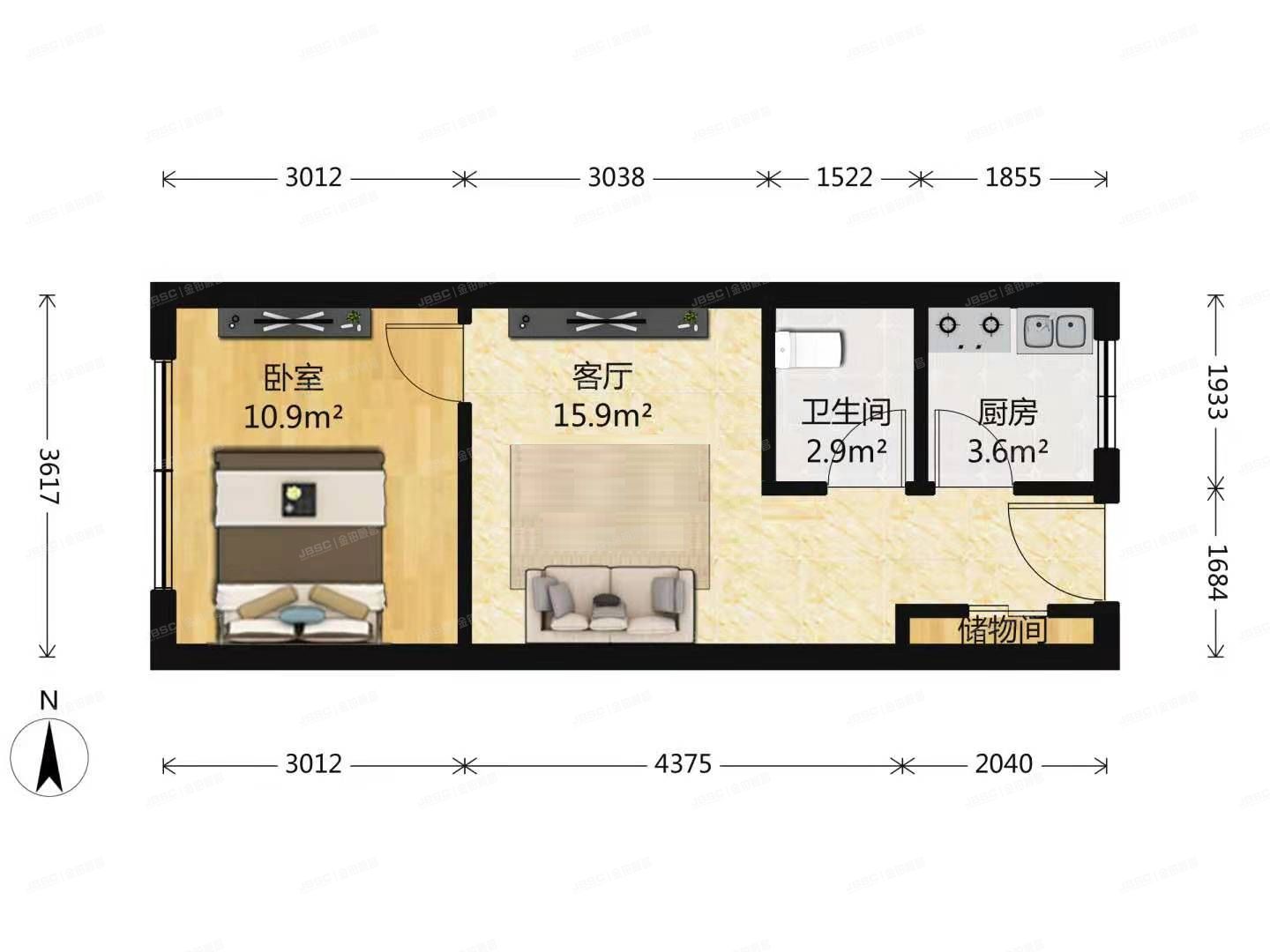 丰台区 马家堡25号楼411号