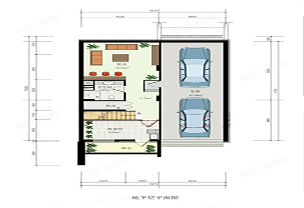 顺义区 澳景园一区25号楼-1至3层01（澳景园）双拼别墅