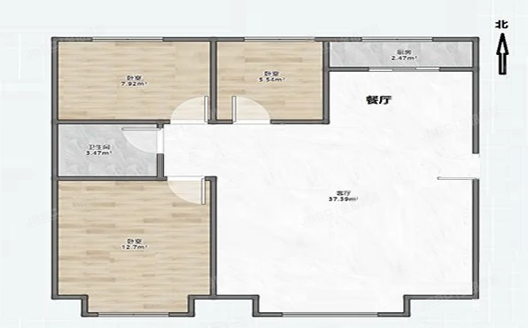 房山区-窦店镇 汇丰街3号院3号楼3单元702（世界名园）