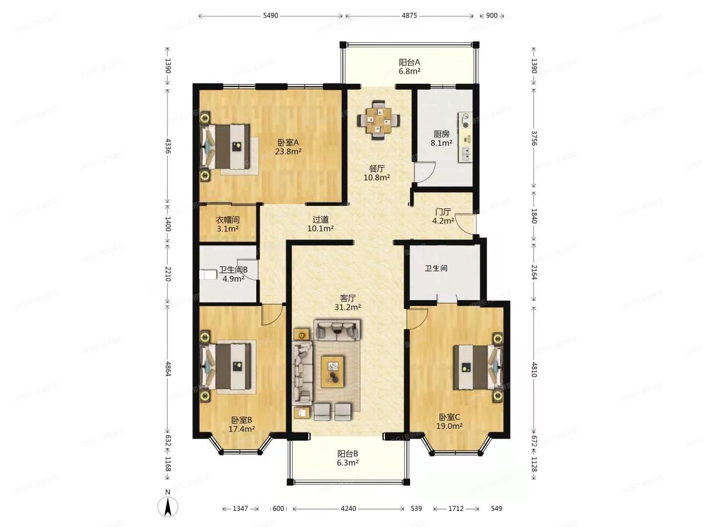 昌平区 天通北苑一区25号楼1层4单元101室（天通北苑一区）