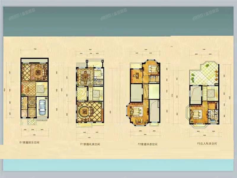 昌平区 顺沙路10号院一区8号楼-1至3层801（中海尚湖世家）别墅