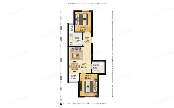 丰台区 银地家园9号楼1层1-102号（银地家园）