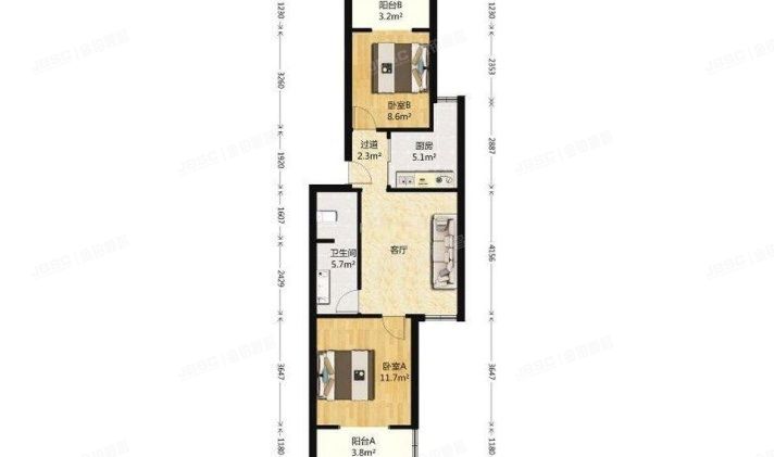 丰台区 梅源里32号楼5层4单元10号（梅源里小区）