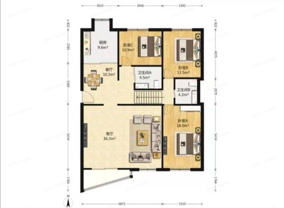 顺义区 马坡花园二区4号楼三单元502号（马坡花园二区）
