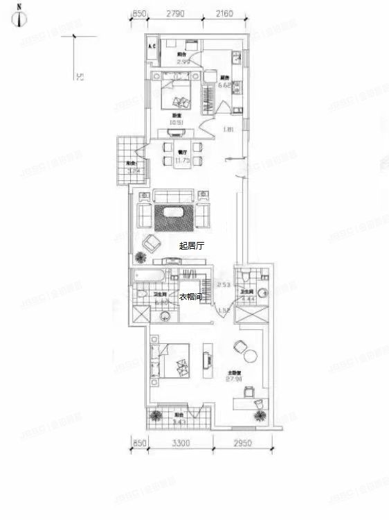 海淀区 海淀乡肖家河天秀花园秋水园8号楼5层1单元501号（西山庭院）