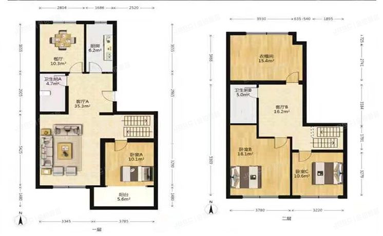 昌平区 北街家园八区7号楼18层5单元1801室（北街家园八区）