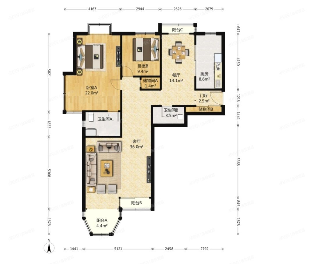 朝阳区 广渠路28号221号楼7层1单元801（珠江帝景B区）