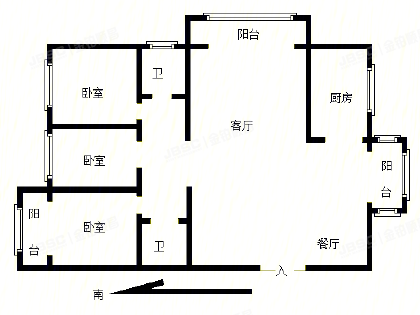 怀柔区 龙山东路2号院6号楼7层702（龙山御景）