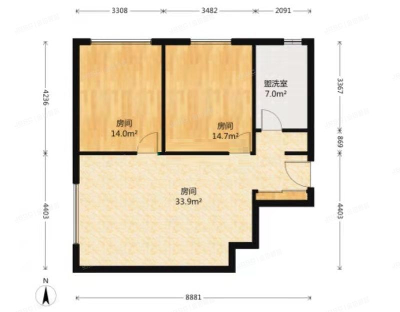 朝阳区 广渠金茂府西区2号楼6层710号