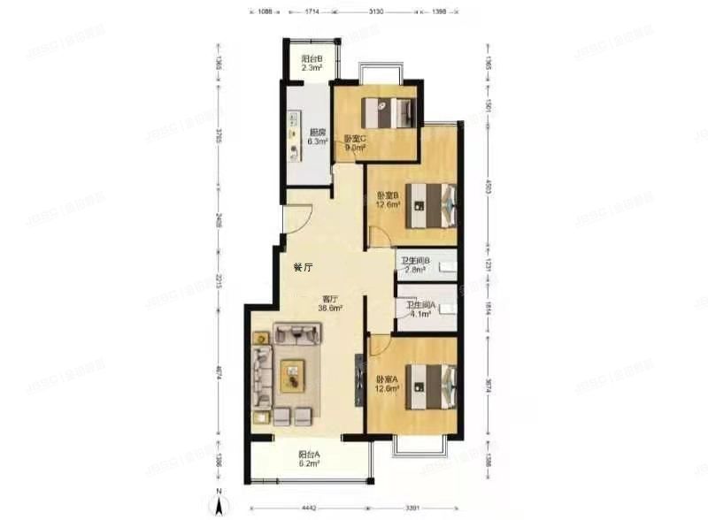 大兴区 那尔水晶城6号楼4层7-401