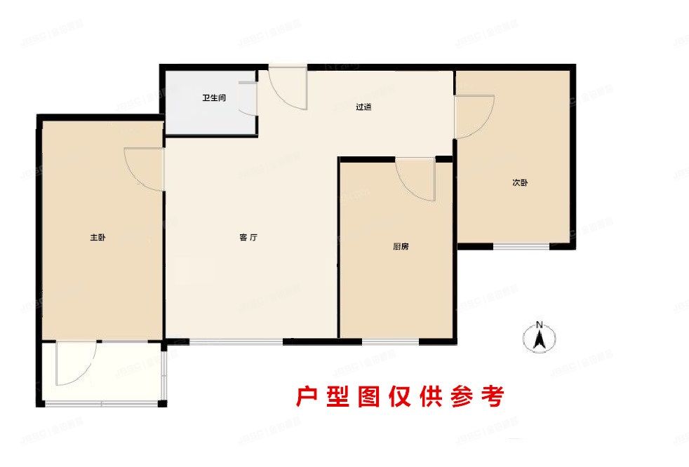 通州区 新华南路34号10号楼2层0207（红旗小区）