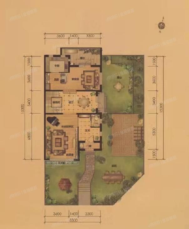 顺义区 天竺新新家园1-S13#住宅楼06号（万通天竺新新家园）别墅