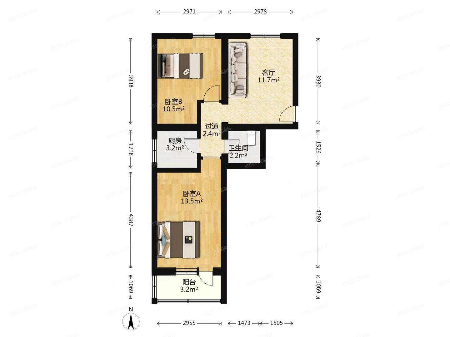 朝阳区 安贞里二区7号楼6层4门603（安贞里二区）