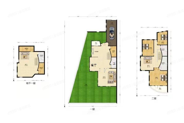 海淀区 雪梨澳乡B区34号楼1至2层34-1  别墅