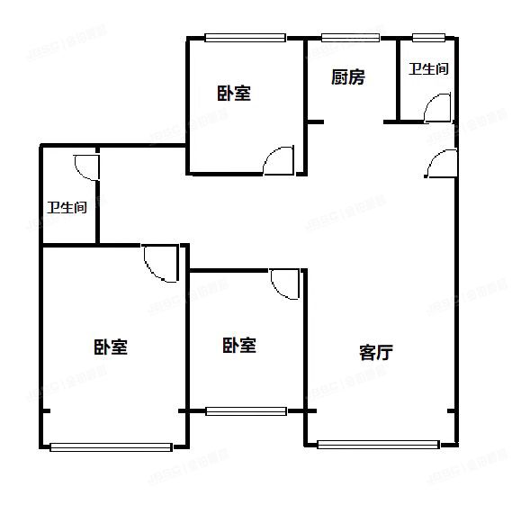 石景山区 杨庄北区11号楼4层7单元401号（海晖公寓）