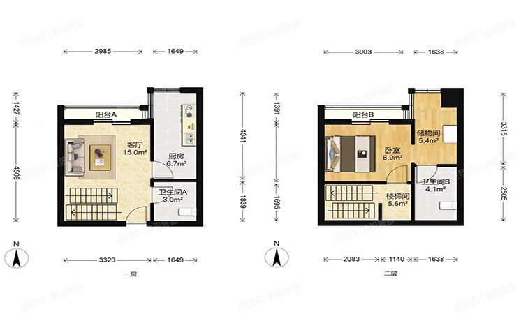 丰台区 骏景园北区17号楼2至3层201号（珠江骏景北区）