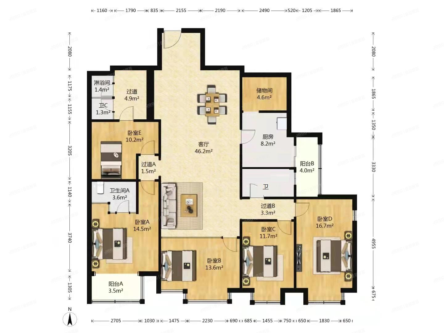 丰台区 怡海花园恒泰园2号楼1层0106室