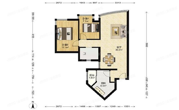 朝阳区 甘露园南里25号院6号楼13层15C（朝阳园）