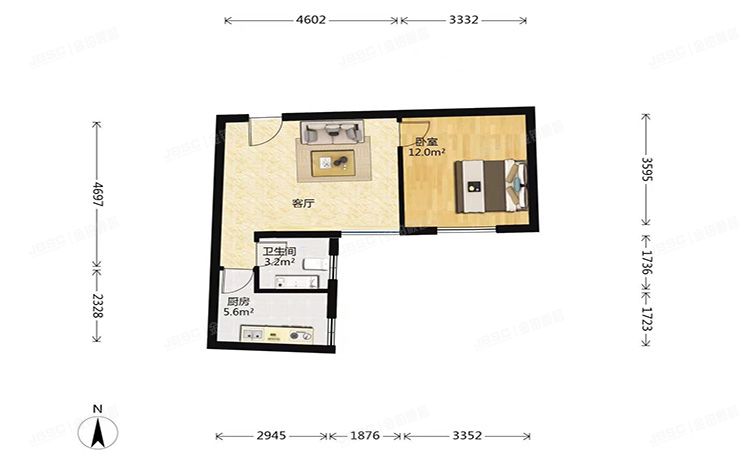 朝阳区 百子湾路16号百子园2号楼4层C单元3A03号（后现代城）