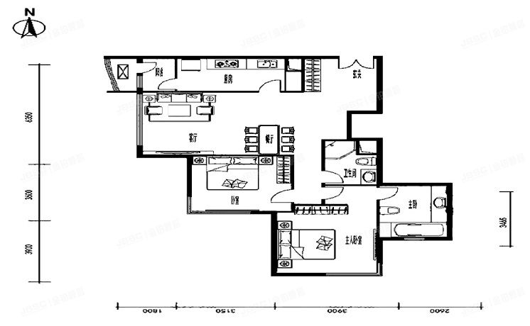 朝阳区 朝阳门外大街6号院20号楼28层3306（新城国际）