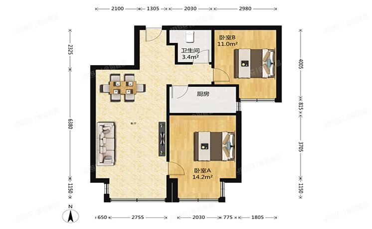 大兴区 华佗路1号院16号楼16层1602（金融街融汇）