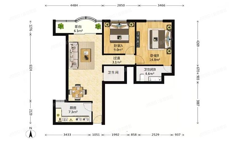 朝阳区 左家庄路甲2号1号楼11层12A（国际友谊花园）