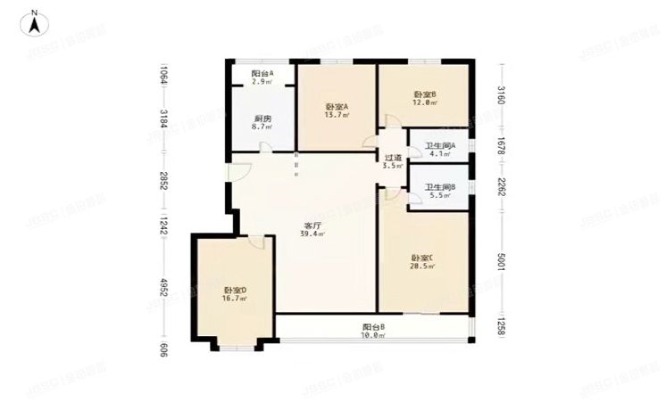 通州区 西上园一区9号楼11层1111号（西上园一区）