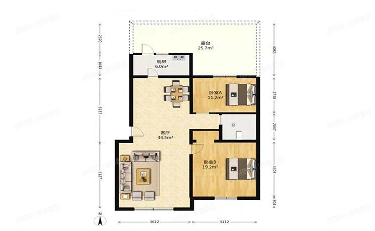 海淀区 建材城中路1号南18号楼4层1门402（枫丹丽舍）