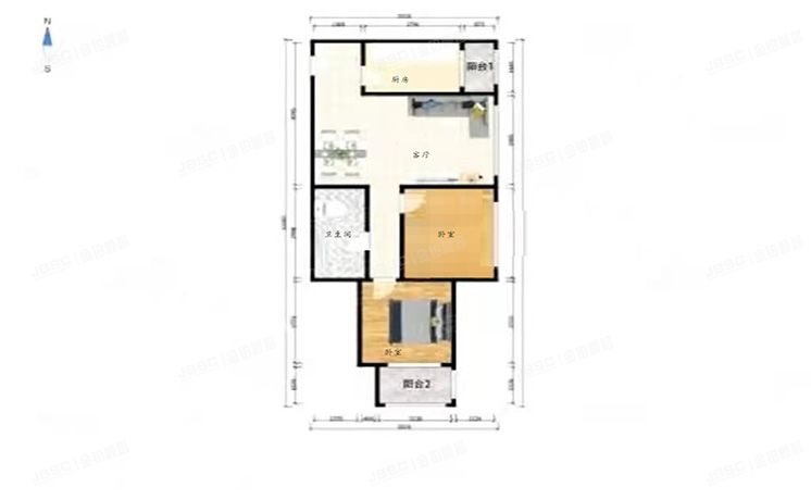 大兴区 理想家园19号楼14层1405 经适房