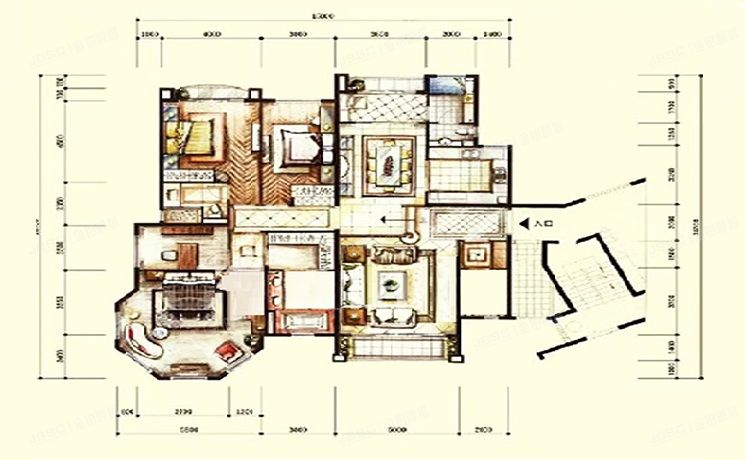 朝阳区 四季星河中街2号院2号楼9层1单元1002（星河湾畅园）