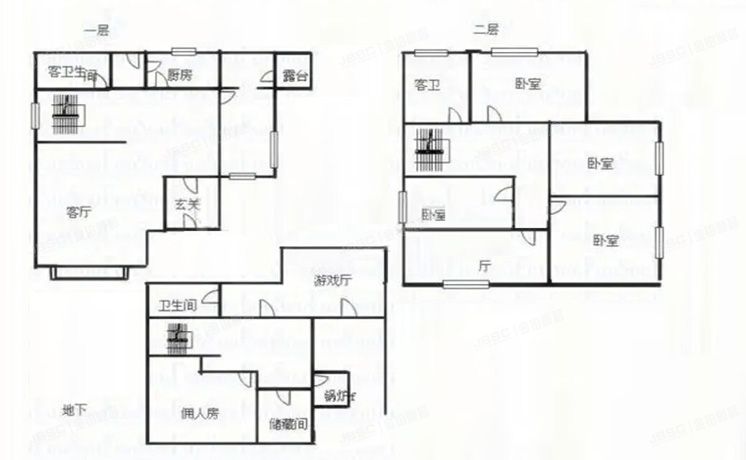 朝阳区 霄云路18号C-9幢-1至2层（京润水上花园）别墅