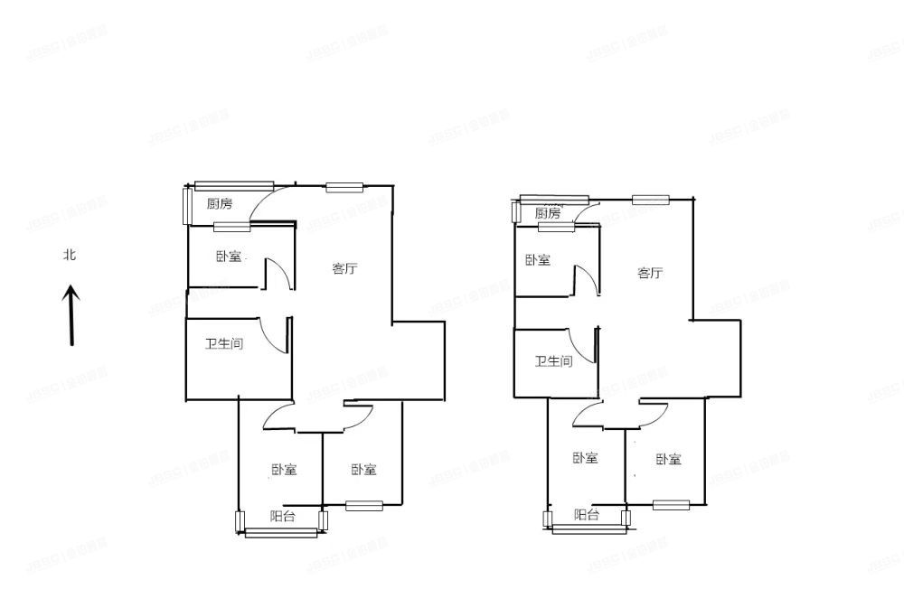 顺义区 樱花园一区22号楼3至4层一单元301-401