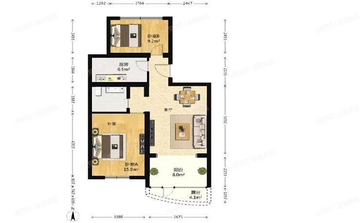 通州区 美然百度城8号楼1单元5层502号