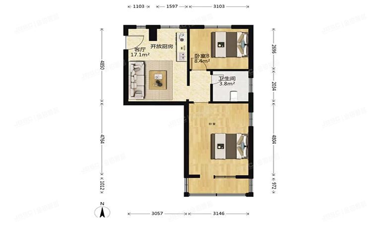 朝阳区 广渠路46号楼13层1门1301