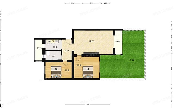 顺义区 前进花园石门苑37号1层5单元101