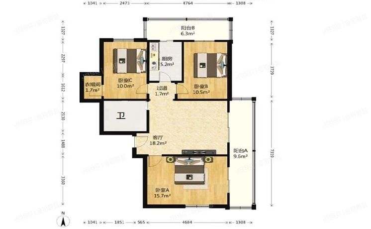 朝阳区 潘家园南里11号楼7层701号