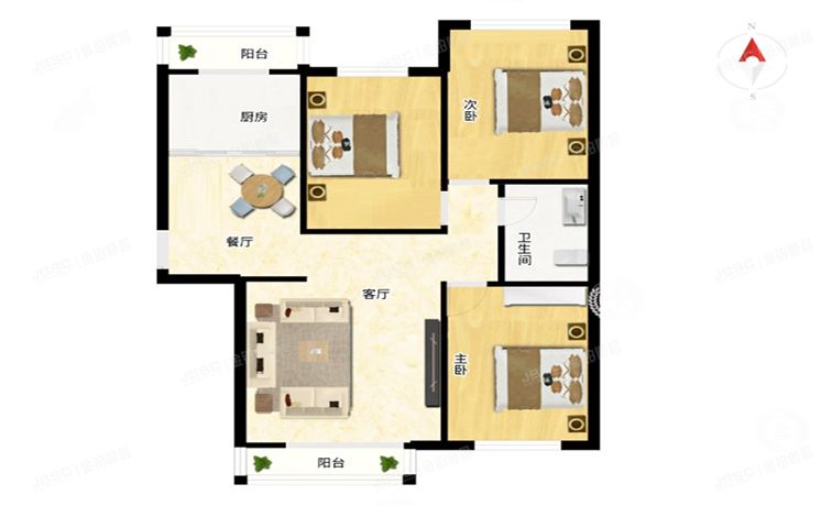 朝阳区 建东苑16号楼6层2门601