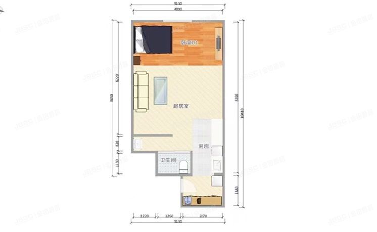 朝阳区 master领寓58号楼17层2单元1723