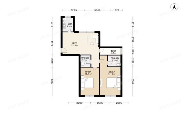 昌平区 东小口镇天通西苑二区22号楼10层10单元1001号