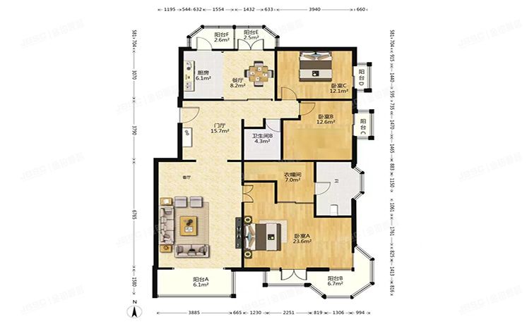 丰台区 晶城秀府4号楼5层1单元501