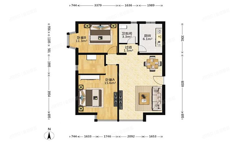 丰台区 万年花城万芳园一区3号楼9层6单元902号