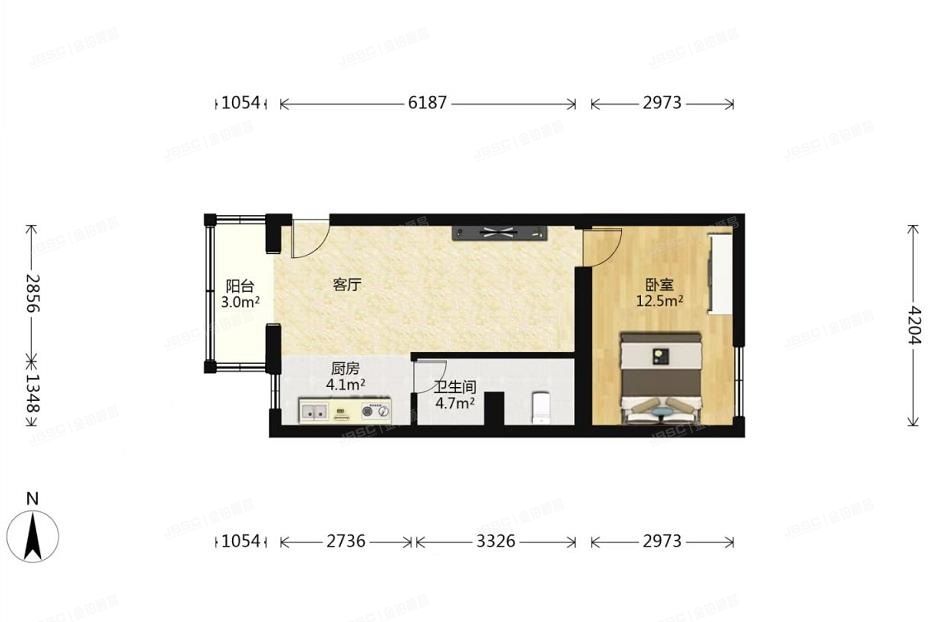 丰台区 正阳北里13号楼2层7-202