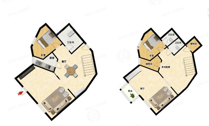 朝阳区 西坝河南路1号5号楼1至2层1E（金岛花园）