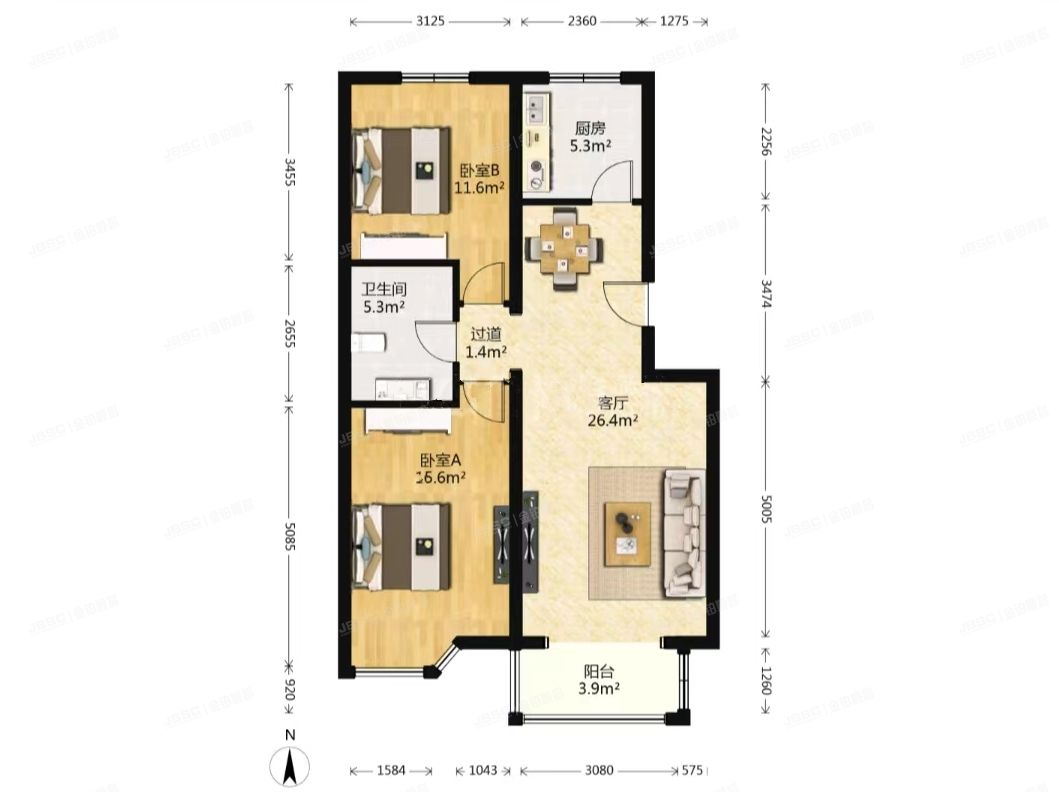 通州区 群芳四园55号楼4层1单元142（绣江南）